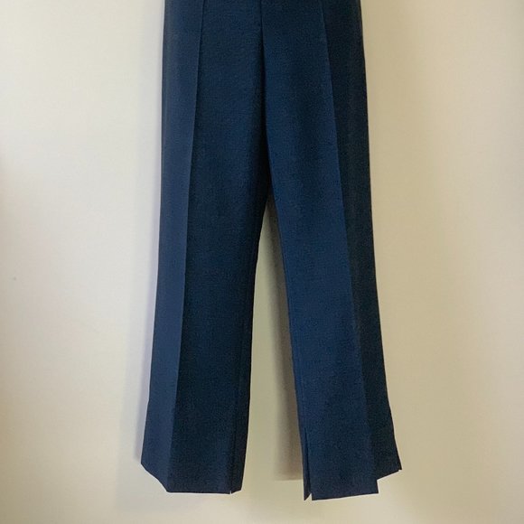 Ladies ESCADA LUXURY Brand Blue Slacks Dress Pants Size 36 - Picture 2 of 2